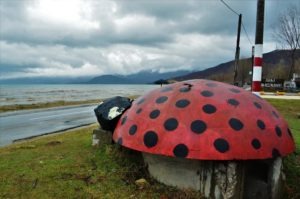 Охридското езеро Поградец