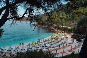 Плажове на Тасос Мраморния плаж