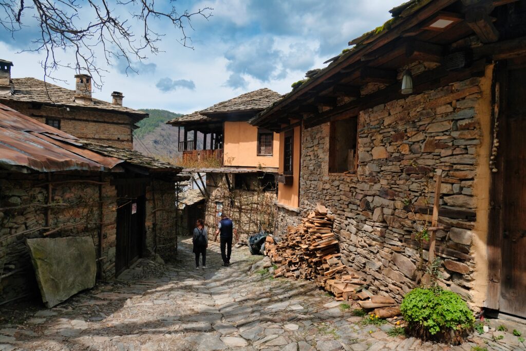 калдъръмени улички в Ковачевица