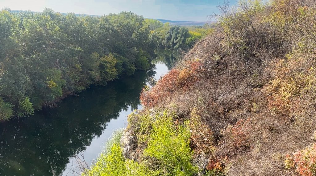 Kayaking en Bulgarie - les rives de la Yantra