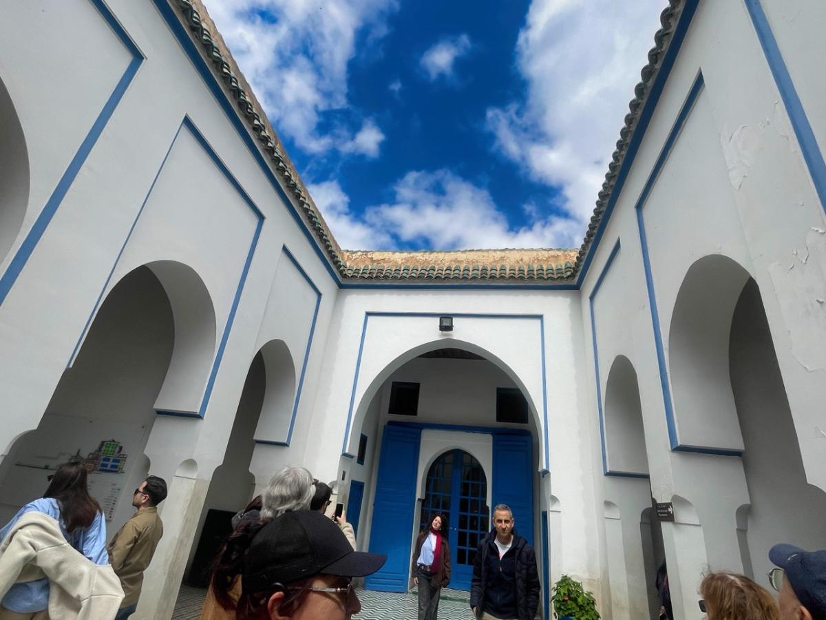 Забележителности на Маракеш двореца Бахия