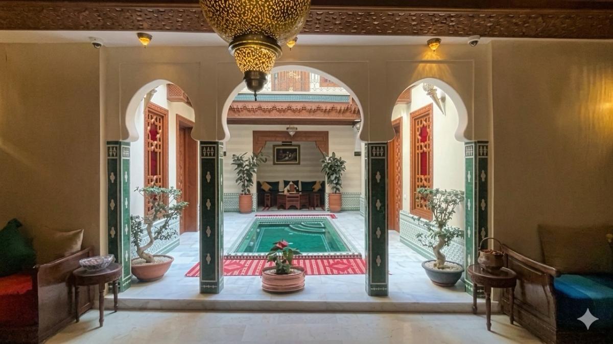  Забележителности на Маракеш - риад